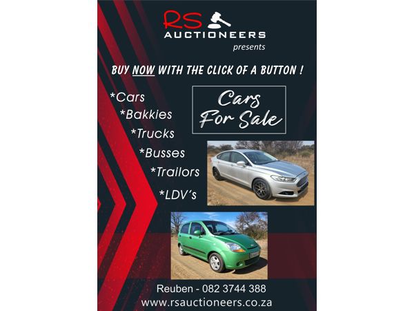 Vehicle Online Auction Closing 12 October 2023